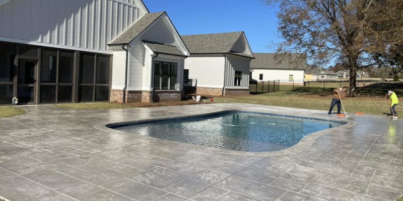 Custom Pool in Lake Oconee, Georgia