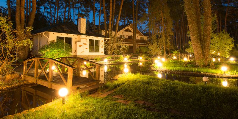 Landscape Lighting in Lake Oconee, Georgia