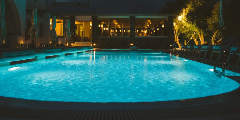 Pool Lighting in Lake Oconee, Georgia
