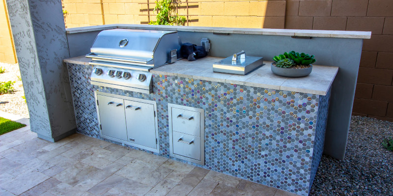 Flagstone Outdoor Kitchens in Lake Oconee, Georgia