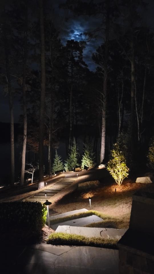 Pathway Lighting in Lake Oconee, Georgia